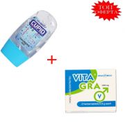 ''VITA GRA'' (ВИТА ГРА) Таблетки за мъже 2 бр + Лубрикант на водна основа