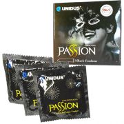 Презервативи Unidus Black Passion 3бр.