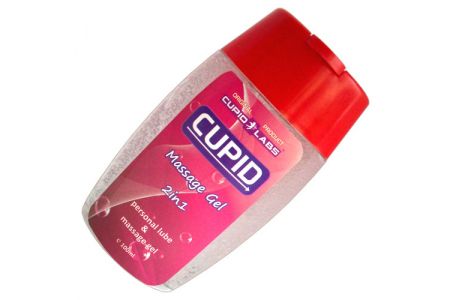 Масажен гел и лубрикант Cupid 2 in 1